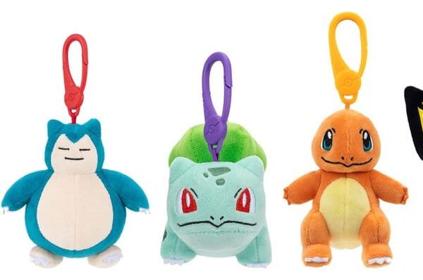 Pokémon Plush Figure Clip ons Version 14 10 cm Assortment (6)