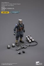 Warhammer 40k Action Figure 1/18 Death Korps of Krieg Veteran Squad Guardsman with Flamer 10 cm - immagine 5