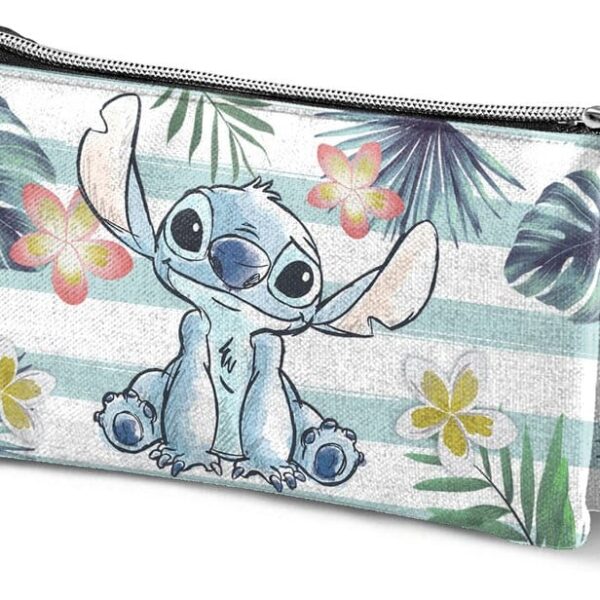 Lilo & Stitch Triple Pencil Case Ocean
