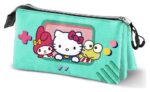 Sanrio Triple Pencil Case Hello Kitty Videogame