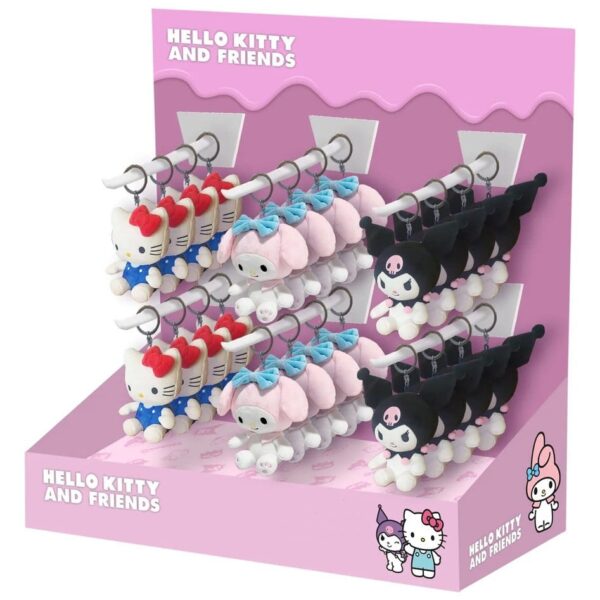 Sanrio Keychains Hello Kitty Mix - Display (24)