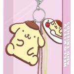 Sanrio Charm Keyring Pompompurin Face