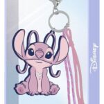 Lilo & Stitch Charm Keyring Angel Cute