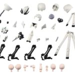 Megalomaria Unlimited Universe Plastic Model Kit Accessory Set Metamorphose Unit Exarmor White Sorceress