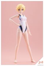 Sousaishojoteien Plastic Model 1/10 Rui Saotome Touou High School Competitive Swimsuit Dreaming Style White Dolphin 16 cm - immagine 5