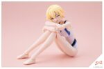 Sousaishojoteien Plastic Model 1/10 Rui Saotome Touou High School Competitive Swimsuit Dreaming Style White Dolphin 16 cm - immagine 6