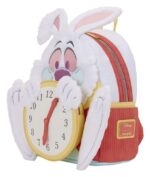 Disney by Loungefly Mini Backpack Alice in Wonderland White Rabbit - immagine 2