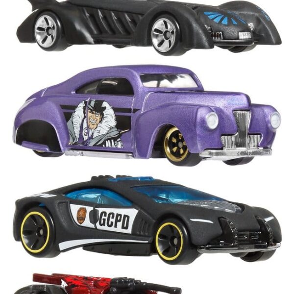 Batman Hot Wheels Silver Series Die-Cast Vehicles 1/64 979R Assortment (24)