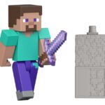 Minecraft Action Figure Steve 8 cm