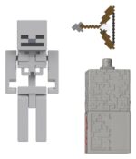 Minecraft Action Figure Skeleton 8 cm - immagine 3