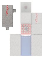 Minecraft Action Figure Skeleton 8 cm - immagine 4