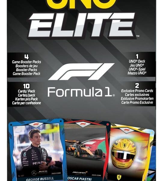 Formula 1 UNO Card Game Elite F1 Starter-Set
