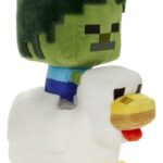 Minecraft Deluxe Plush Figure Chicken Jockey 20 cm