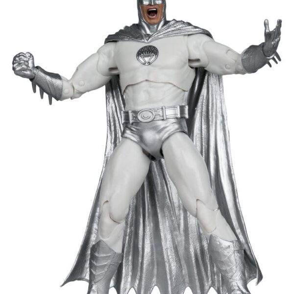 DC Multiverse Action Figure White Lantern Batman (Brightest Day) (Red Platinum Edition) 18 cm