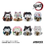 Demon Slayer: Kimetsu no Yaiba Mega Cat Project Minifigures 6 cm Demon Slayer Fortune Cats ver. 02 Blind Box Display (8) (Repeat)