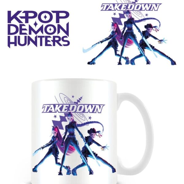 KPop Demon Hunters Mug Takedown White