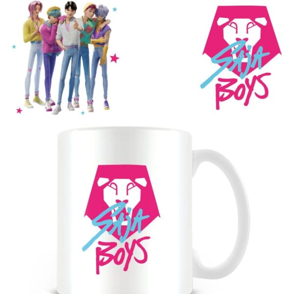 KPop Demon Hunters Mug Saja Boys White