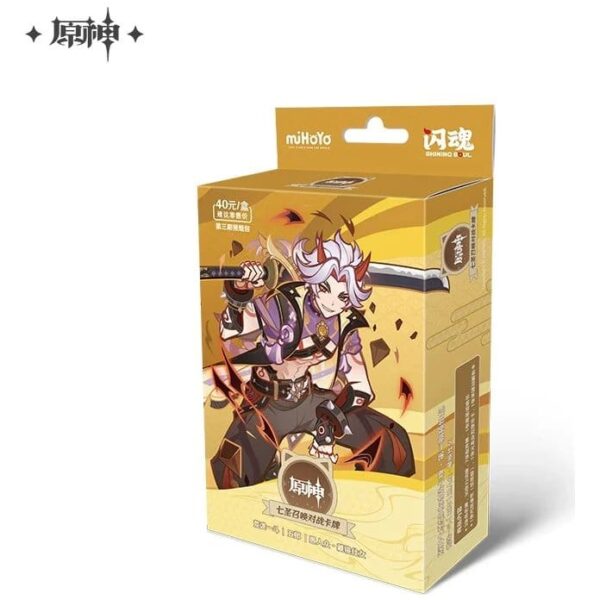 Genshin Impact Trading Card Game Series 03 Pre-Build Starter Deck 03 Arataki Itto *Chinese Version*