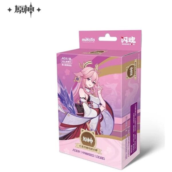 Genshin Impact Trading Card Game Series 03 Pre-Build Starter Deck 05 Yae Miko *Chinese Version*