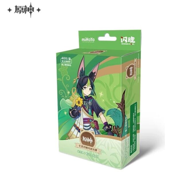 Genshin Impact Trading Card Game Series 03 Pre-Build Starter Deck 06 Tighnari *Chinese Version*