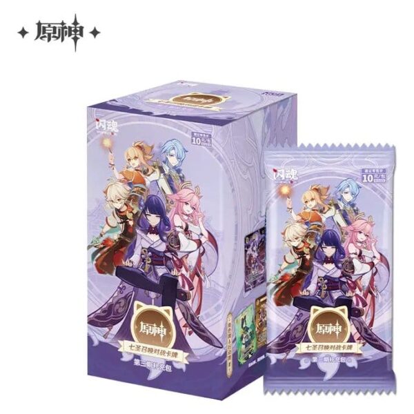 Genshin Impact Trading Card Game Series 3 Blind Box Display (18) *Chinese Version*