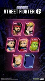 Arcade: Capcom Street Fighter Series 4 inch Vinyl Figure Blind Box Display (6) - immagine 2