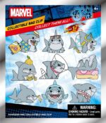 Marvel Rivals 3D Foam Bag Clips Jeff the Land Shark Series 17 Display (24) - immagine 2