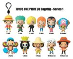 One Piece 3D Foam Bag Clips Serie 1 Display (24) - immagine 3