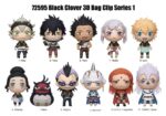 Black Clover 3D Foam Bag Clips Serie 1 Display (24) - immagine 2