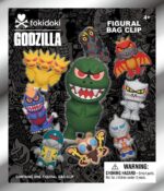 Tokidoki x Godzilla 3D Foam Bag Clips Display (24) - immagine 3
