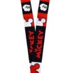 Disney Deluxe Lanyard with Card Holder Mickey Mouse