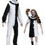 Terrifier 2 2-Pack Action Figures Ultimate Art the Clown & Little Pale Girl 18 cm