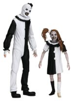 Terrifier 2 2-Pack Action Figures Ultimate Art the Clown & Little Pale Girl 18 cm