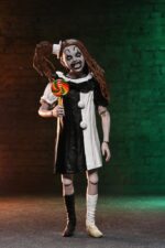 Terrifier 2 2-Pack Action Figures Ultimate Art the Clown & Little Pale Girl 18 cm - immagine 5
