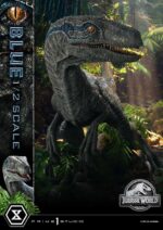 Jurassic World: Fallen Kingdom (Film) Legacy Museum Collection Statue 1/2 Blue 88 cm - immagine 3