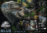 Jurassic World: Fallen Kingdom (Film) Legacy Museum Collection Statue 1/2 Blue 88 cm - immagine 6
