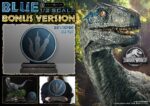 Jurassic World: Fallen Kingdom (Film) Legacy Museum Collection Statue 1/2 Blue Bonus Version 88 cm - immagine 3