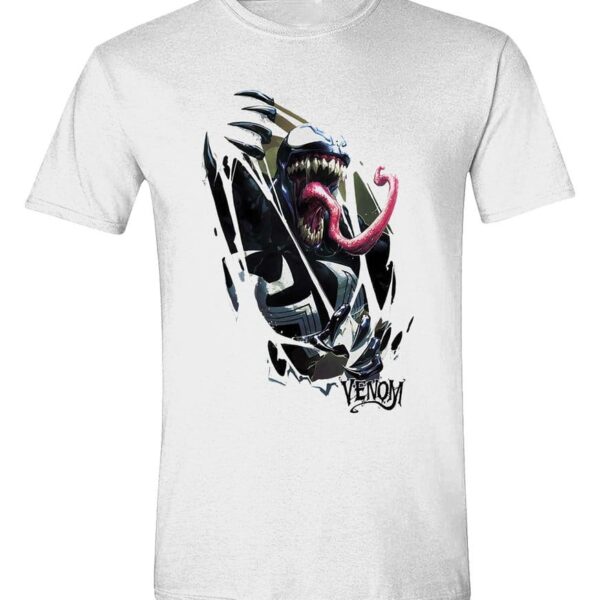Marvel T-Shirt Venom Rip Through Size XL