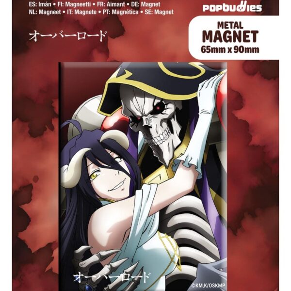 Overlord Fridge Magnet Albedo & Ainz