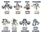 Hatsune Miku x Katsushika Hokusai iXima Die-Cut Acrylic Stand The Great Wave off Kanagawa 10 cm (5)