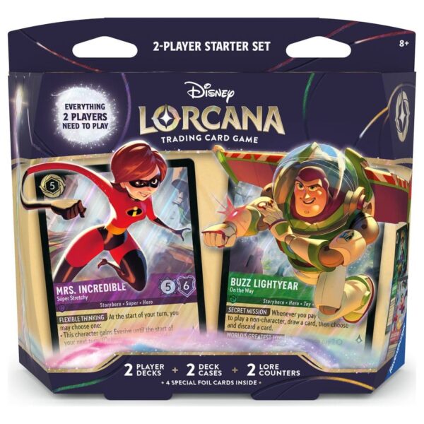 Disney Lorcana TCG 2-Player Starter Set *English Edition*