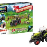 Claas Revell Control Advent Calendar RC Tractor Axion 960 10 cm