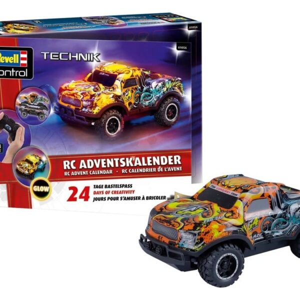 Revell Control Advent Calendar RC Car Christmas Driver 28 cm