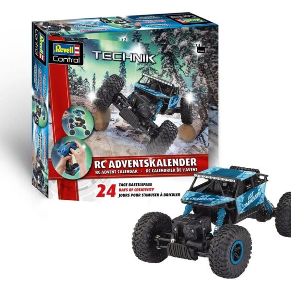 Revell Control Advent Calendar RC Car Crawler 28 cm