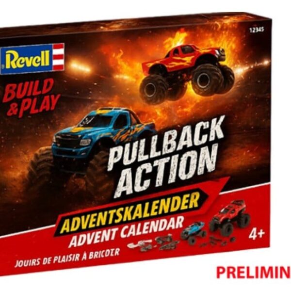 Revell Advent Calendar Pullback Action Monster Truck