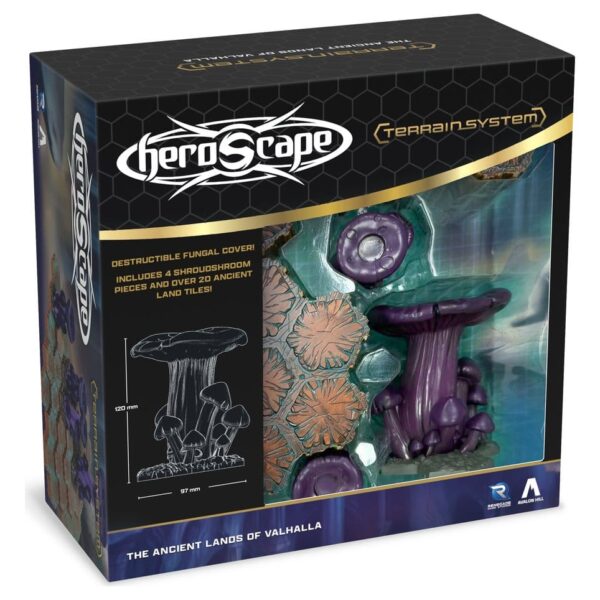 Heroscape Terrain Expansion The Ancient Lands of Valhalla *English Version*