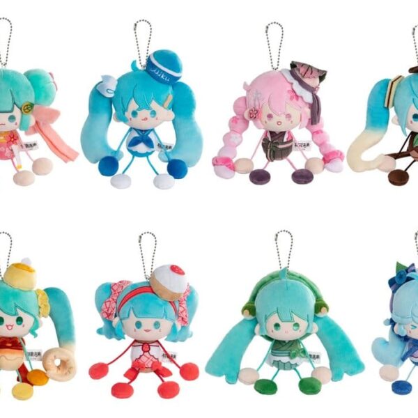 Hatsune Miku Mini Plush Blind Box 8 cm Display (8)