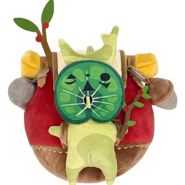 The Legend of Zelda: Tears of the Kingdom Plush Figure ZP05 Korok with Backpack Red 17 cm