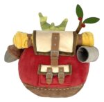 The Legend of Zelda: Tears of the Kingdom Plush Figure ZP05 Korok with Backpack Red 17 cm - immagine 3