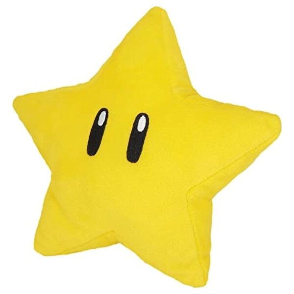 Super Mario Plush Figure Super Star 18 cm